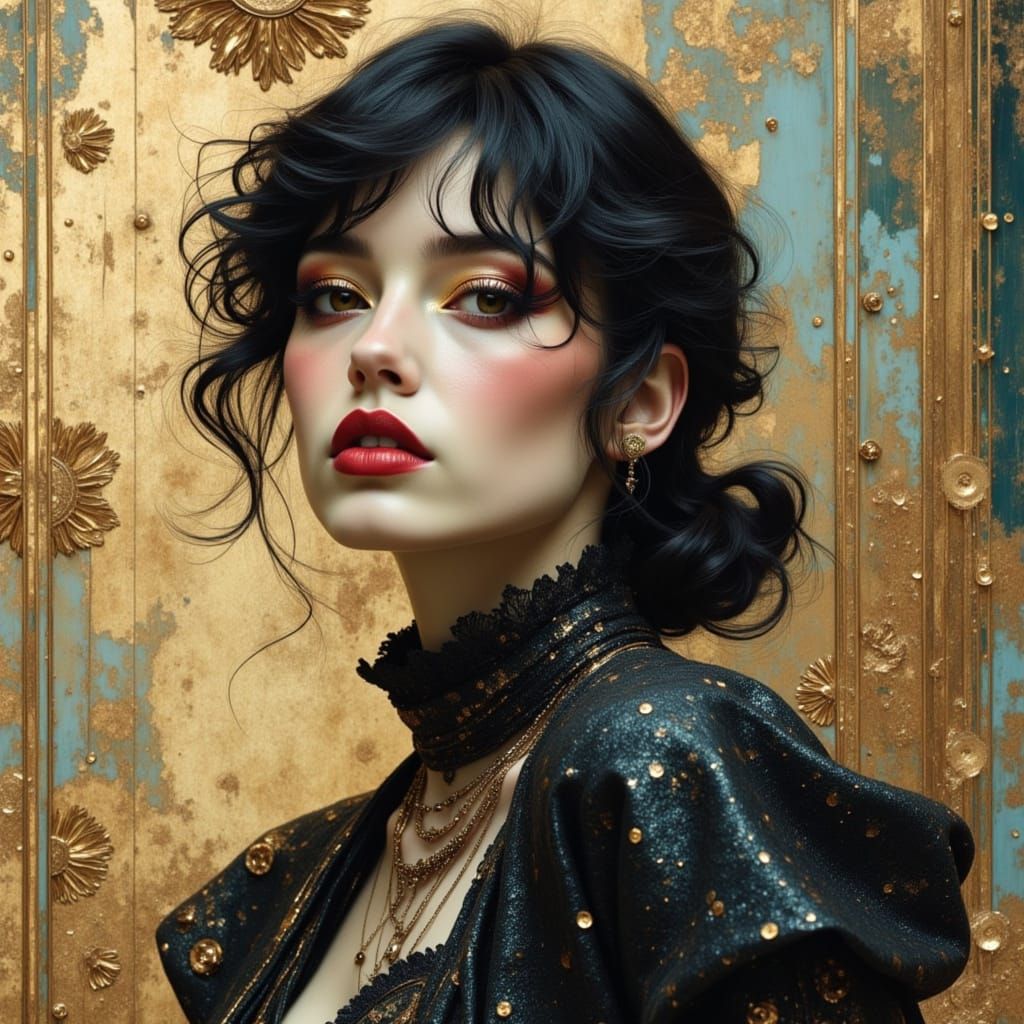 Woman Hiding Fangs Out in the Open