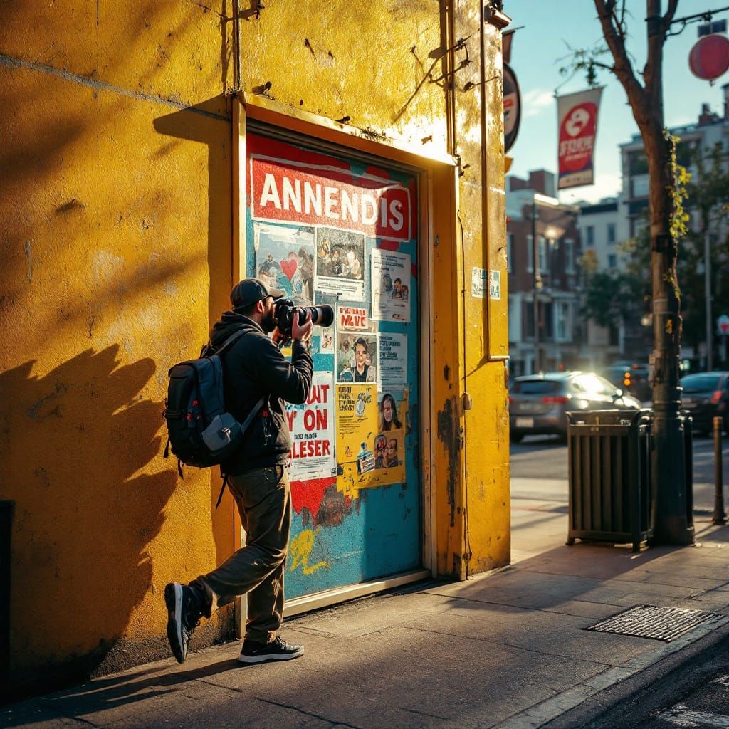 Street Photographer Captures Vibrant City Ad