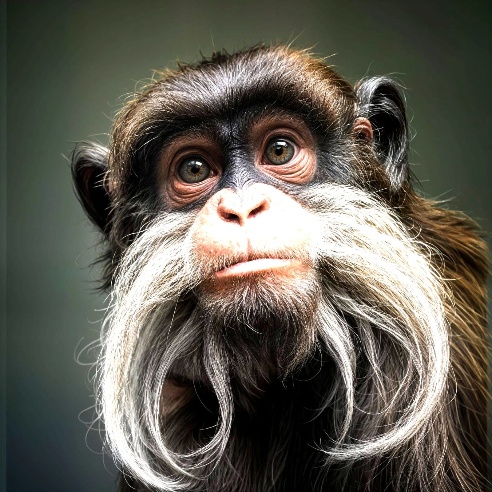 Whimsical Beards
wise man once say.... monkey who grow wispy...