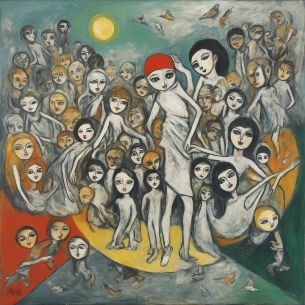 Smooth Texture Experiment with AI Image Generation