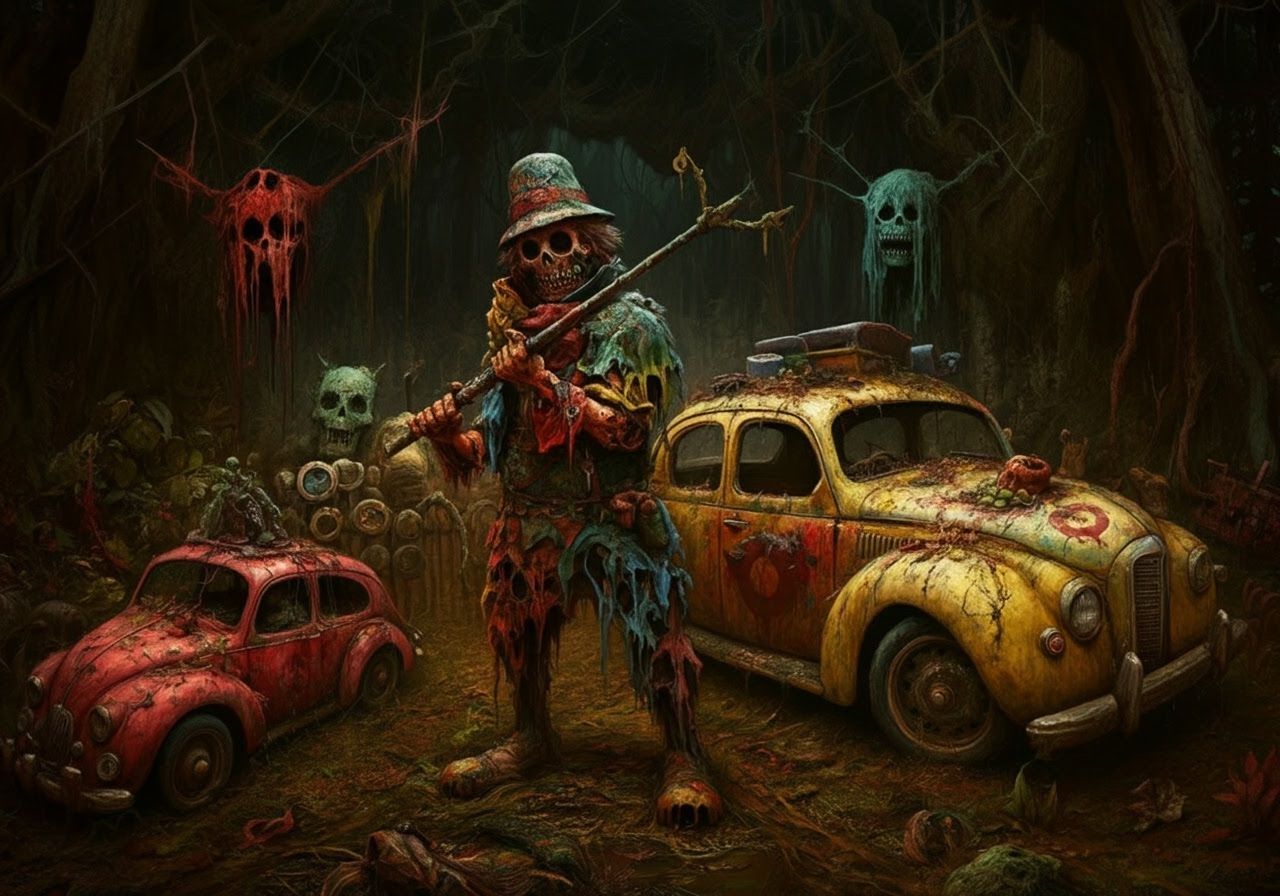 Götterdämmerung Country Craft Colorful Decay Jarmageddon Far...