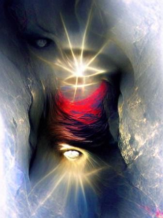 Abyss and Light: A Soul's Inner Conflict
