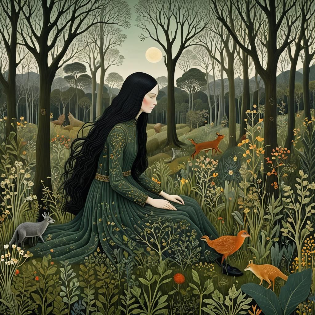 Mythical Creatures in Surreal Digital Collage