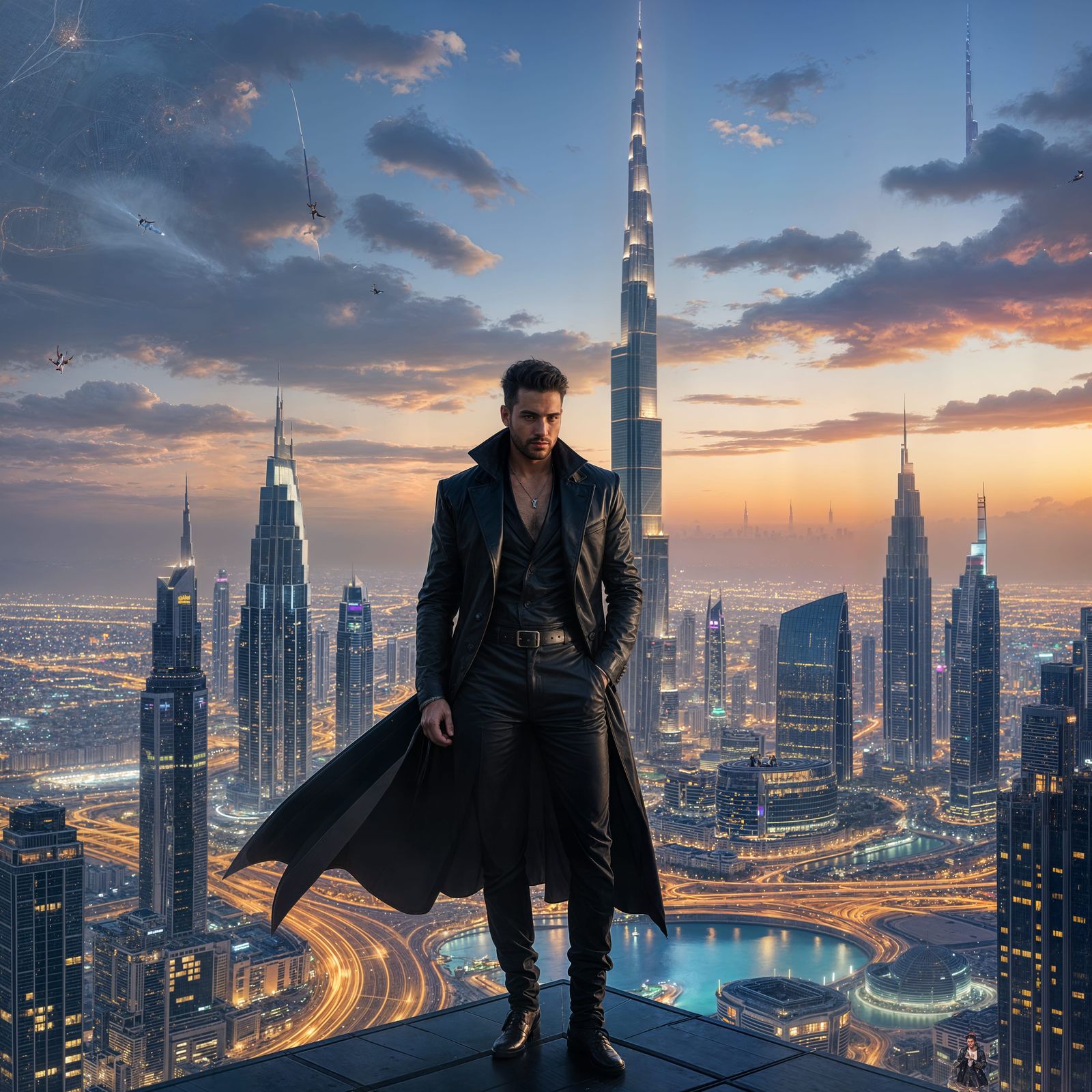 Yuval Raphael on Top of Burj Khalifa