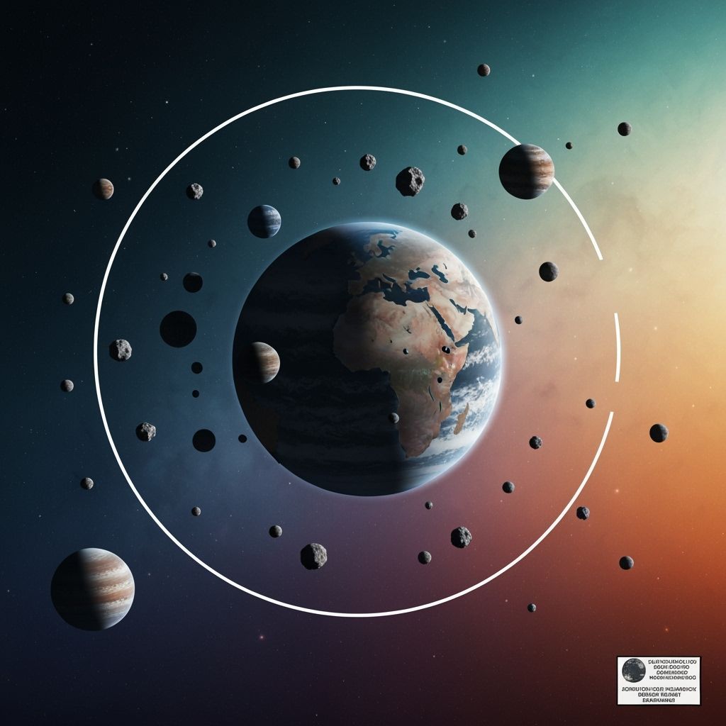 Hyperrealistic Cosmic Collision in Splash Art Style