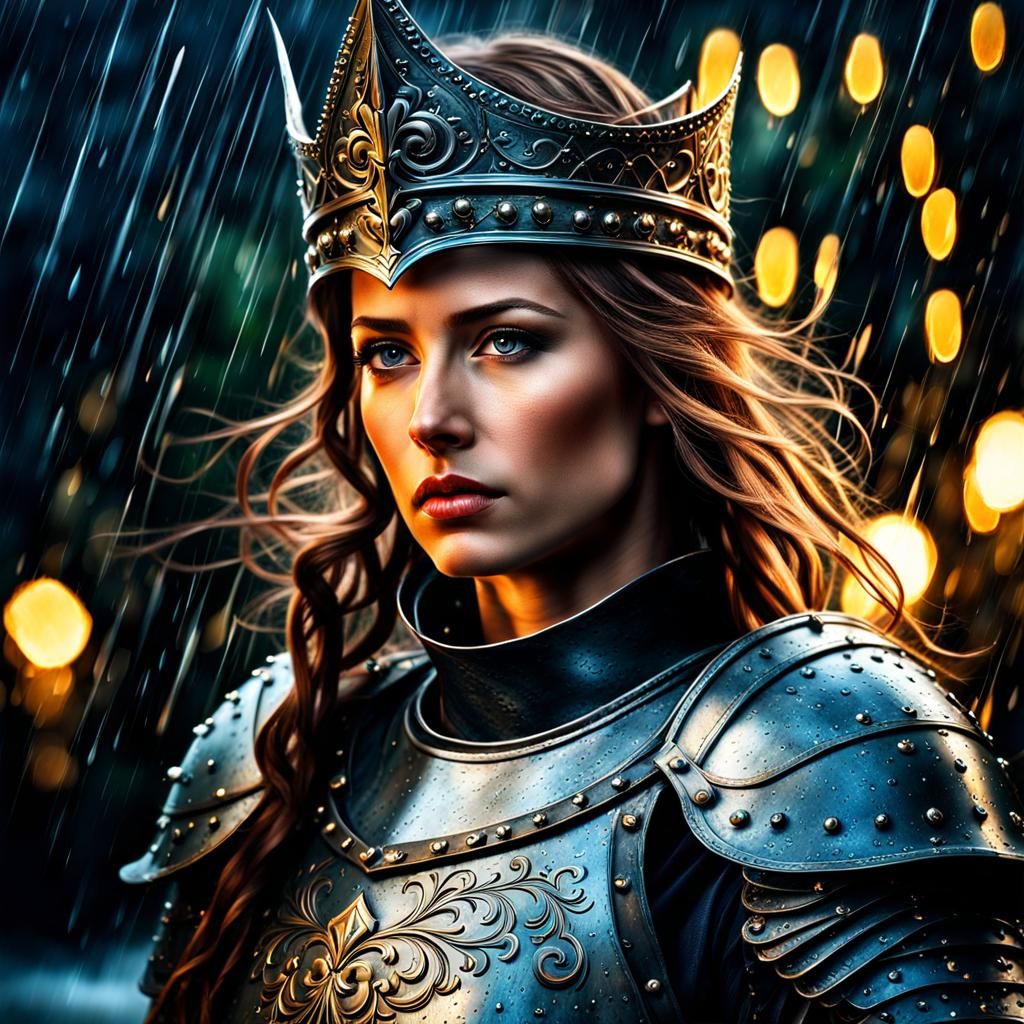 Warrior Queen, assessing the siege