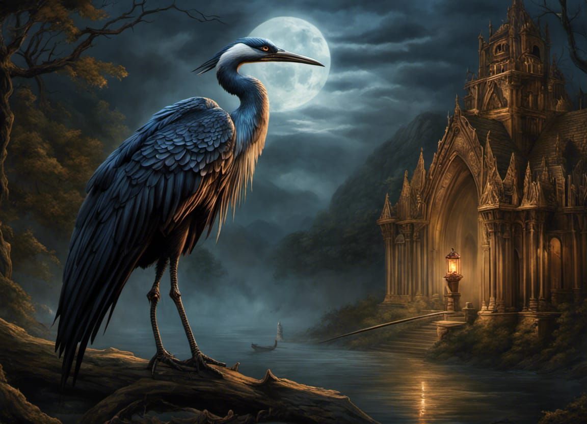 Menacing Gothic Horror Figure in Dark Fantasy Art