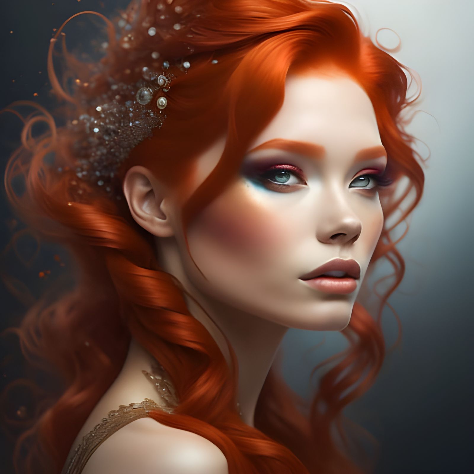 AI Generated Image of a Girl