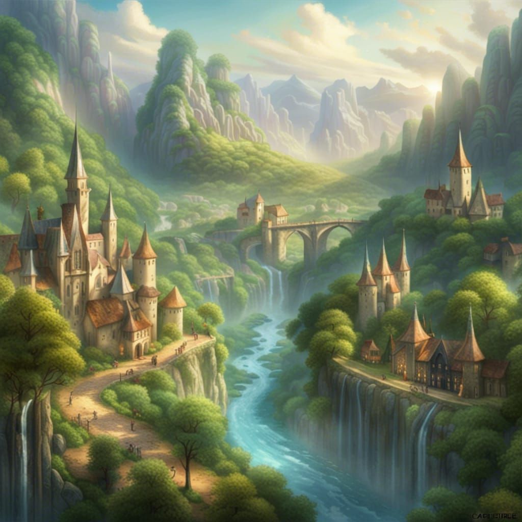 Dream Vacation in a Medieval Fantasy World