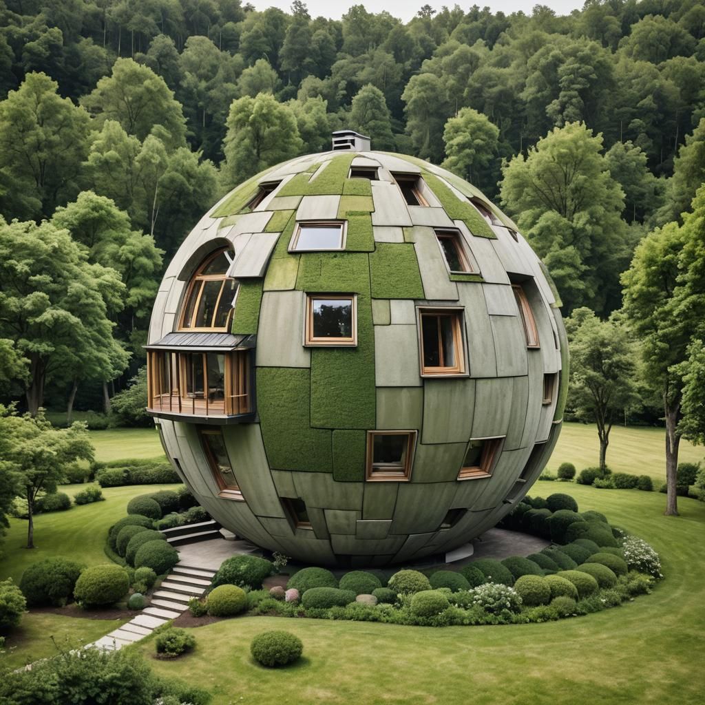 Ball-Shaped House: Unique Architectural Design
