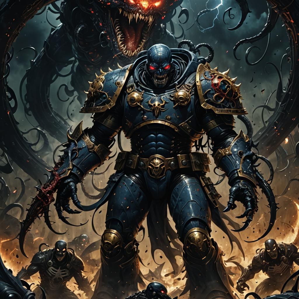 Daemonic Adeptus Astartes Brings Chaos to Galaxy