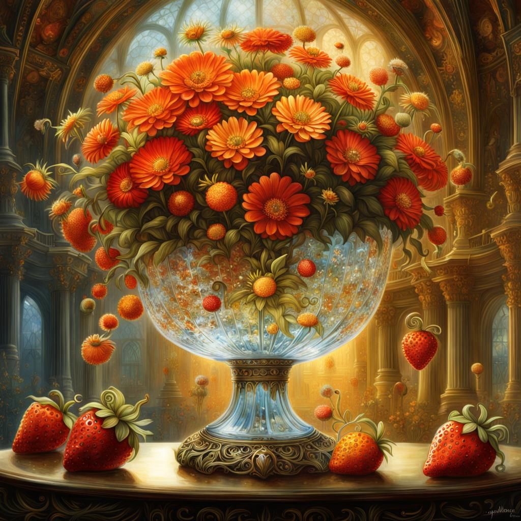 Vase with Flowers