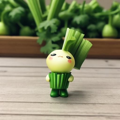 Chibi Celery Character