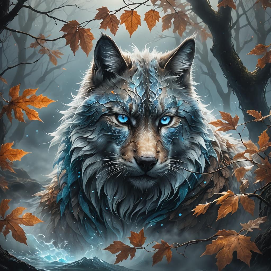 Ethereal Fogbringer in Misty Autumn Twilight