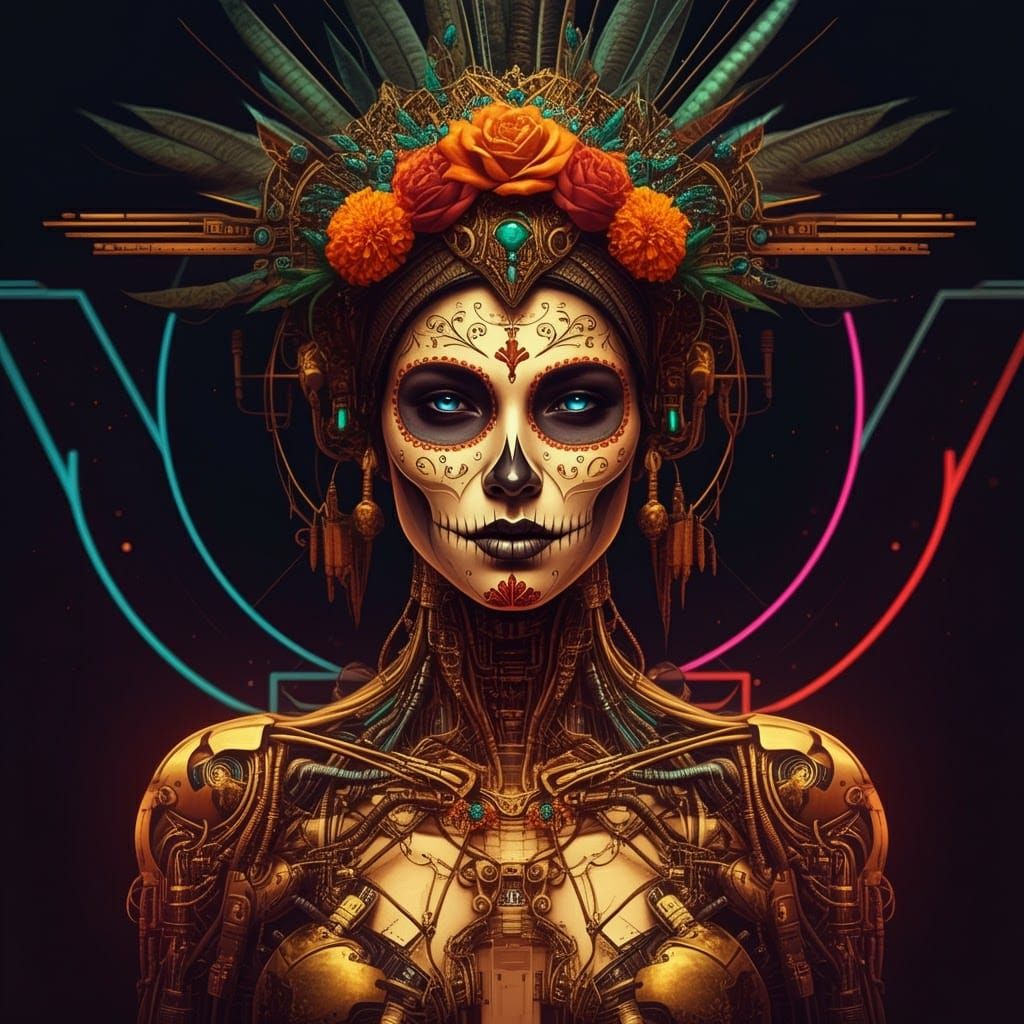 Golden Cyborg #23