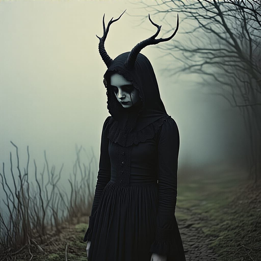 Grimdark Scene by Laura Makabresku Style