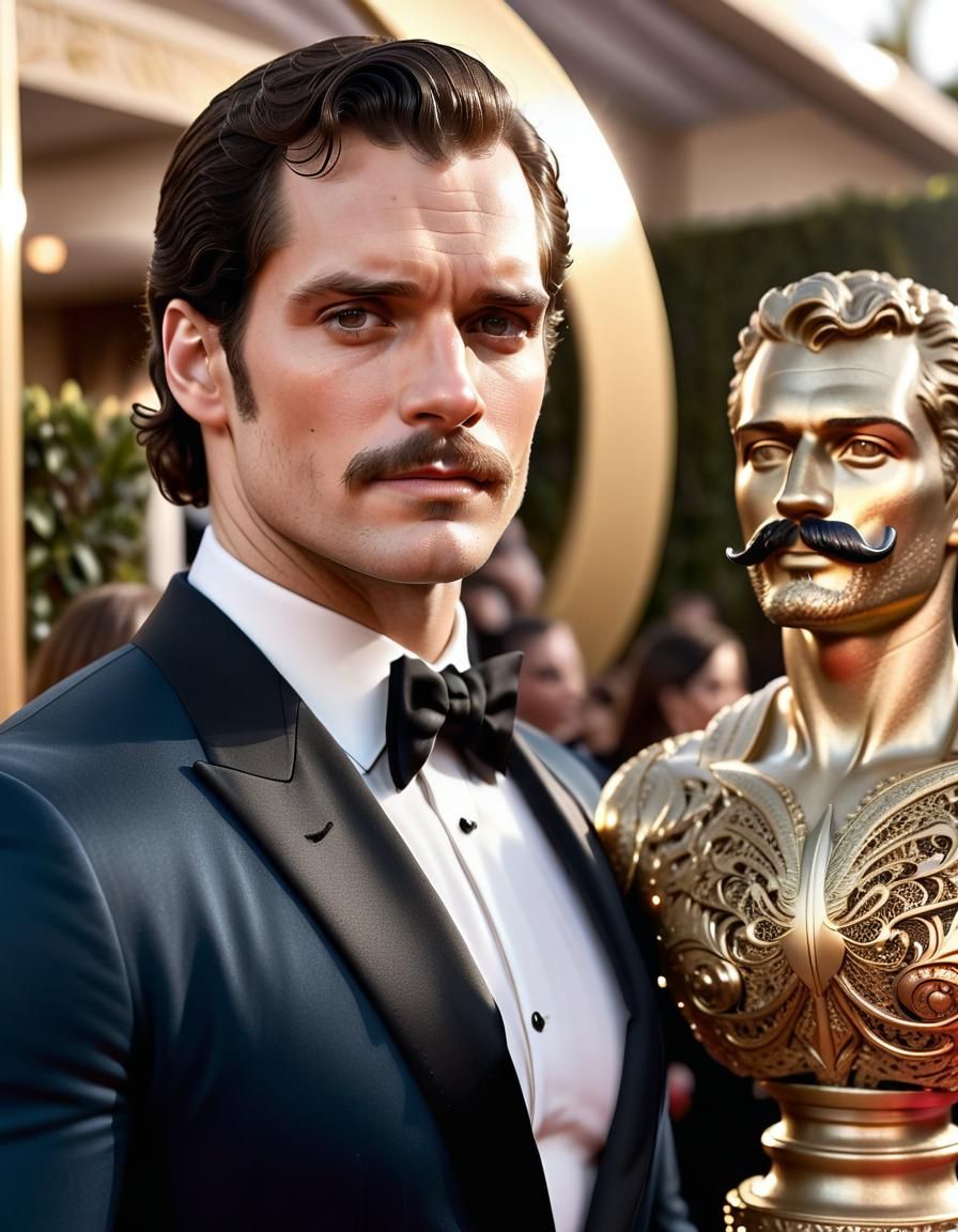 The Red Carpet at the Mustache Awards Ceremony