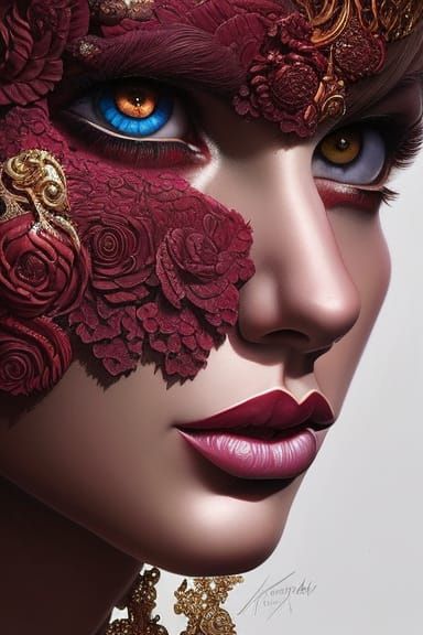 Hyperdetailed Portrait of Taylor Swift as Digital Art