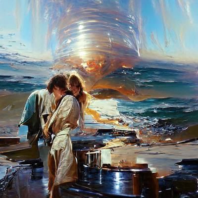 Enduring Love: Oil Painting in Gurney Style