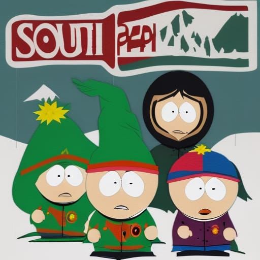 South Park Animation Style Image