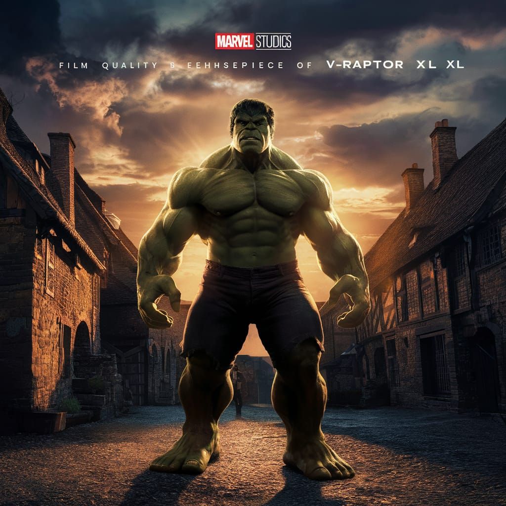 Incredible Hulk in The Old Country: Movie Poster