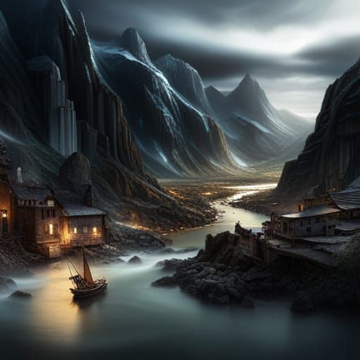 Epic Cinematic Digital Matte Painting