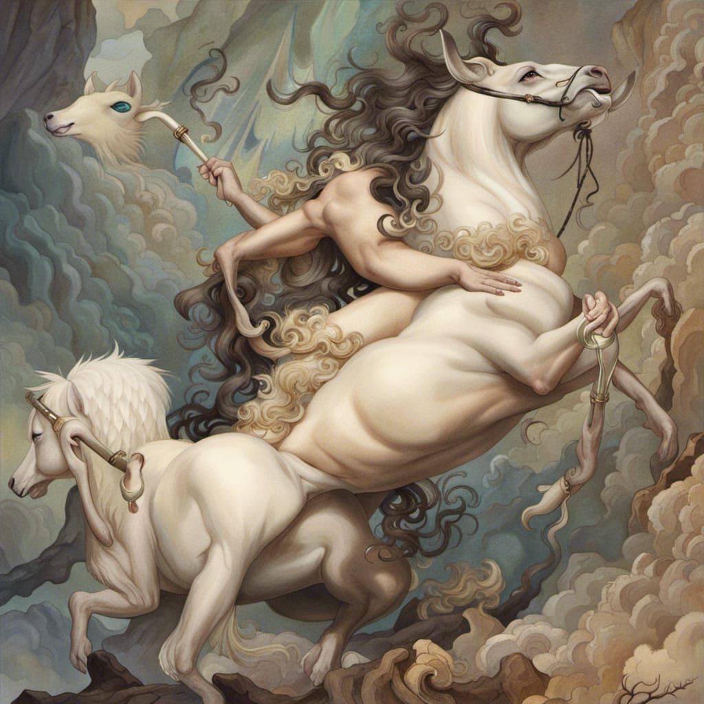 Centaur Women Chimera in Greek Mythology