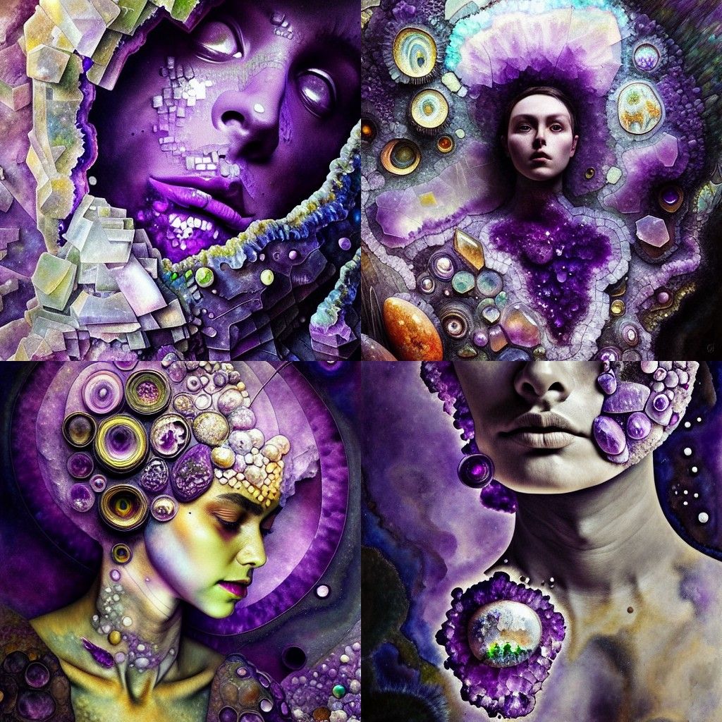 Amethyst Geode Transformer