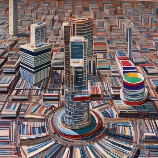 AI Image Inspired by Wayne Thiebaud