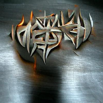 Bold Metal Band Logo Design