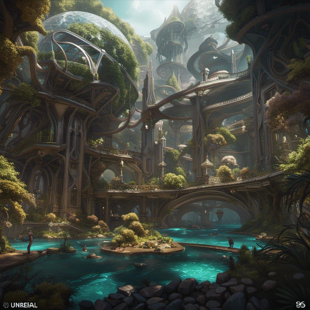 Biosphere Project: A Fantastical Digital Painting