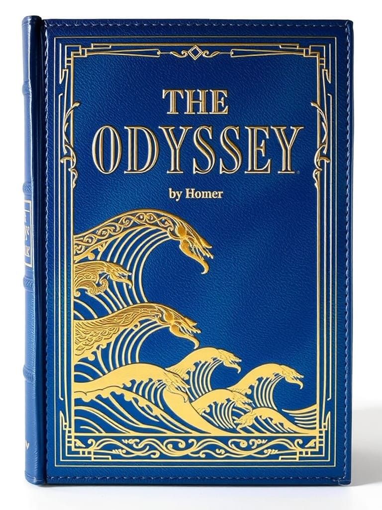 Book cover for Calibre/Librera "The Odyssey by Homer"