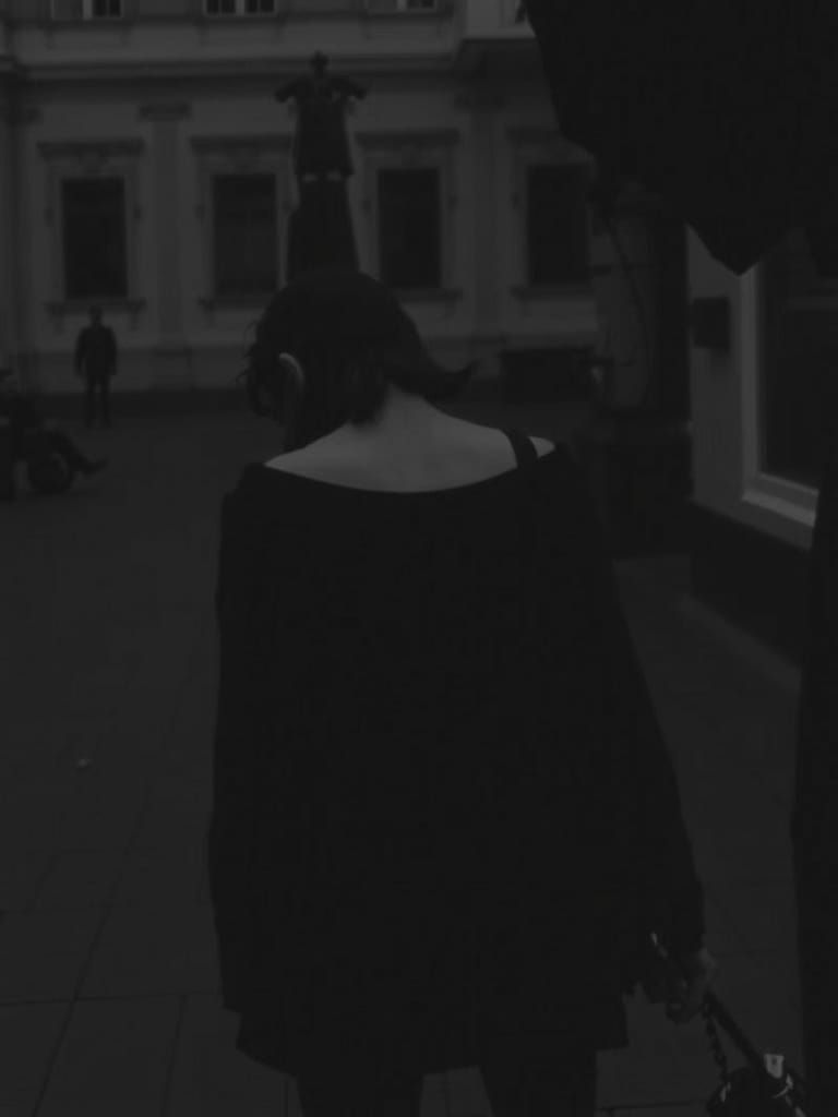 Surreal Solipsistic Selfportrait Gazing Into Void