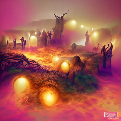 Desolate Purgatory Landscape