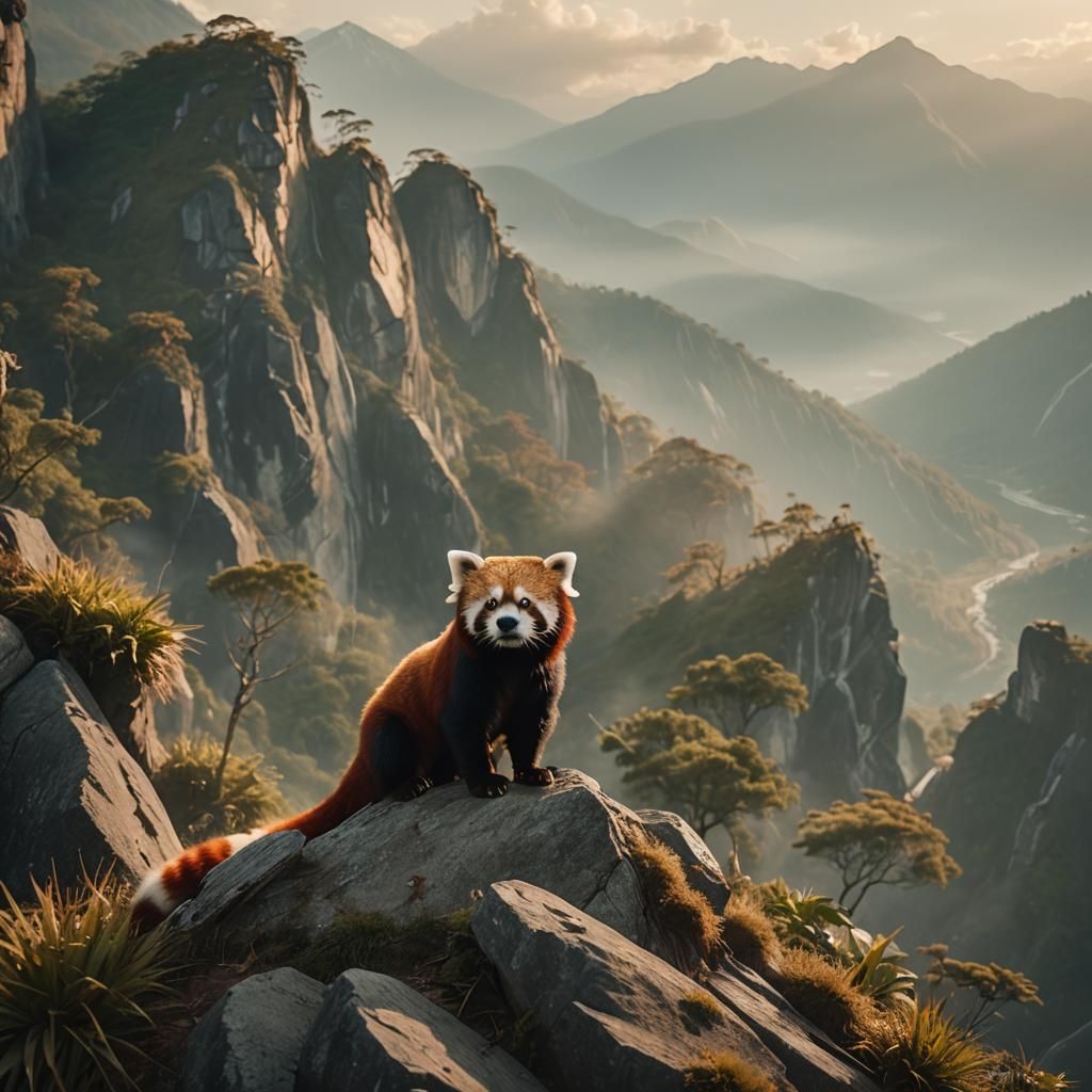 Epic Wildlife Masterpiece in Warm Earth Tones