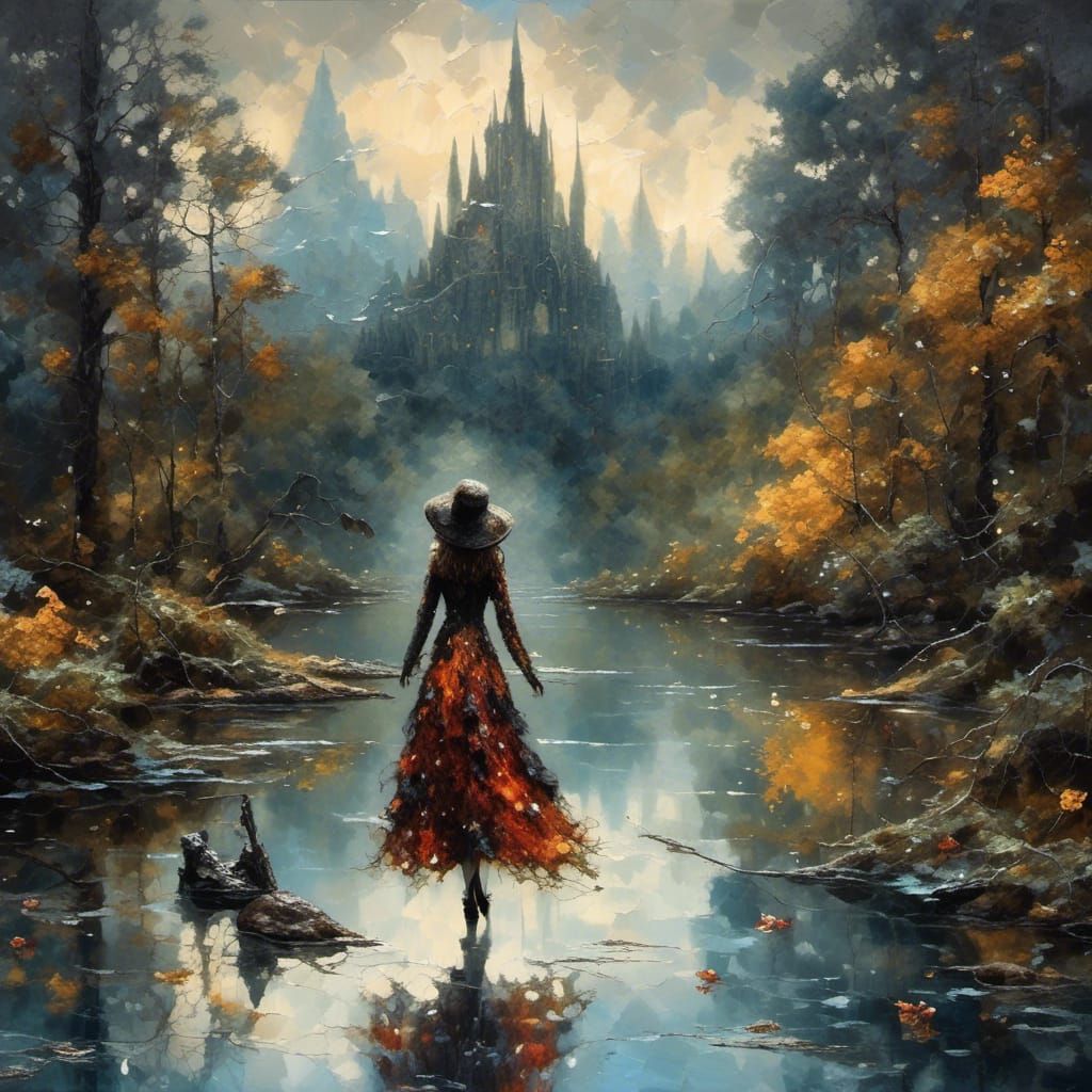 Enchanted Forest: Goblin Woman and Pixie Friend