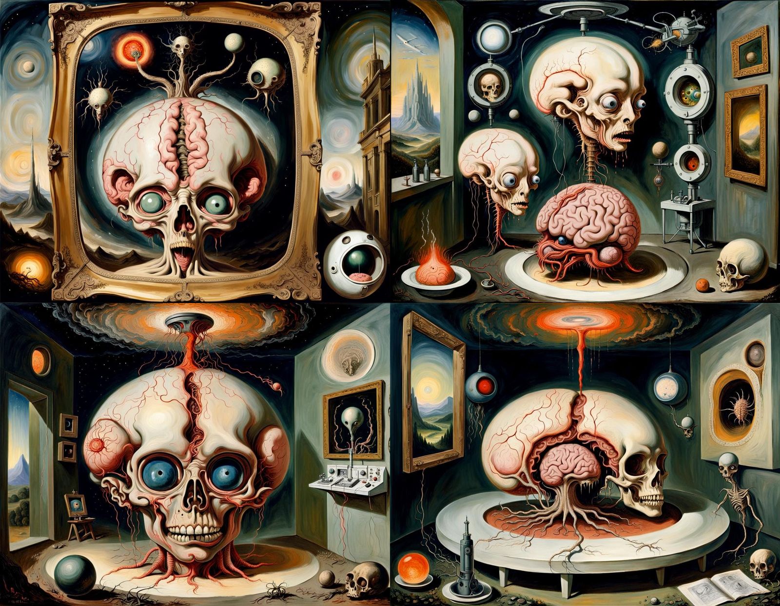 Horrific Alien Zygote Sacrifice in Romantic Style