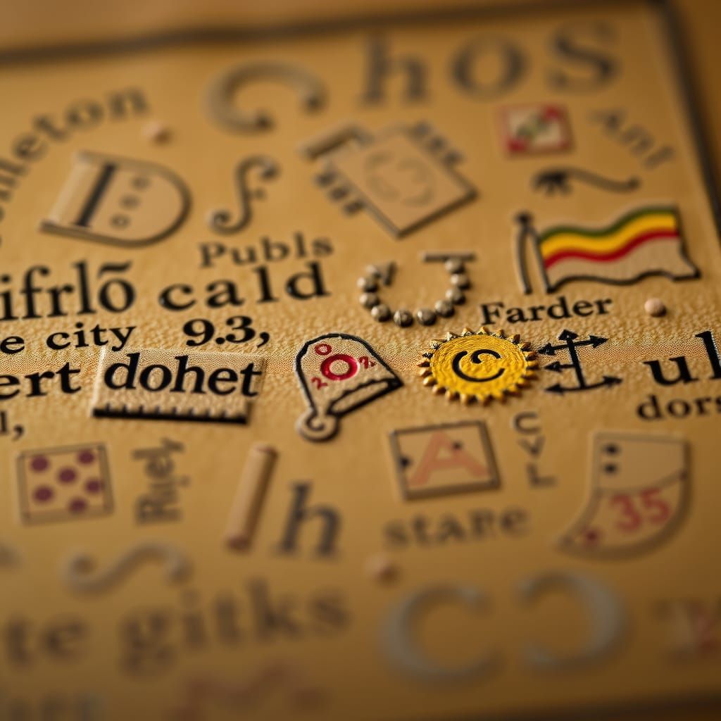 Depth of Field Masterpiece in Minimalist Style