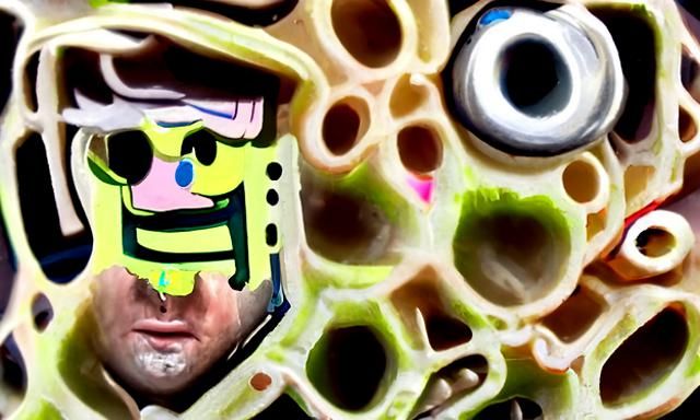 Cyborg bartender Stephen Hillenburg