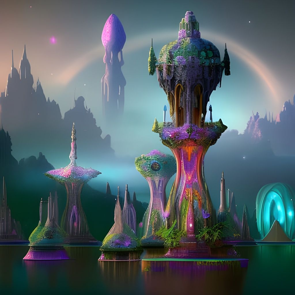 Crystal Palace: A Sci-Fi Digital Masterpiece