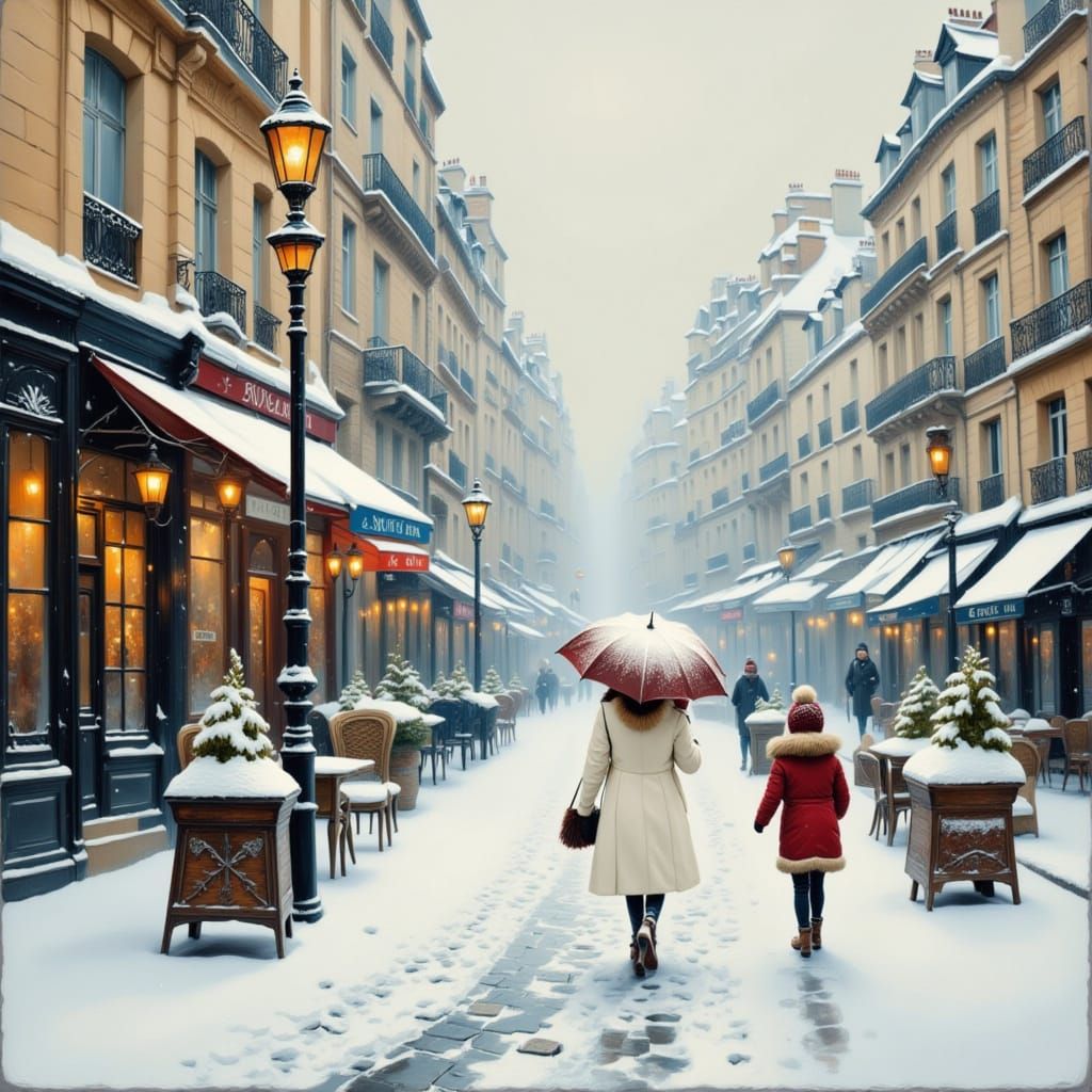 <lora:Fantastique:1.0> Un chef-d'œuvre impressionniste d'une sérénité et d'un équilibre touchants, représentant une jeun...