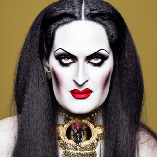 lily Munster Doppelganger