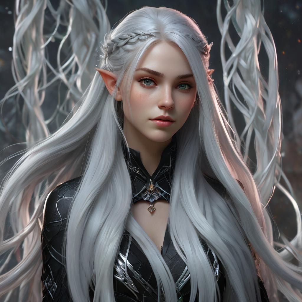 Beautiful Elf Portrait