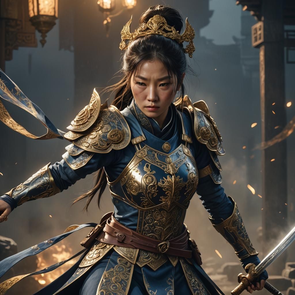 Kim Ji-yeon as Sung Soo-ji in Fantasy Duel