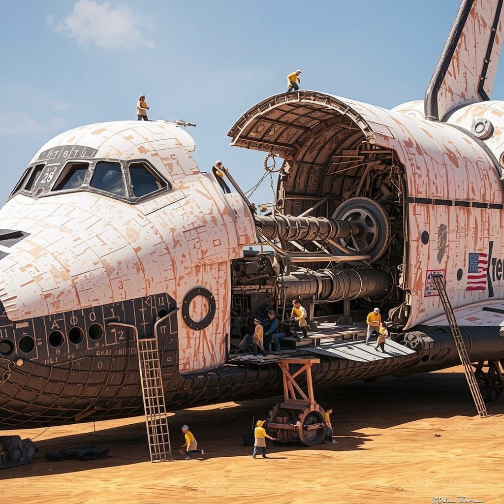 Dark and Ominous Landscape with Turbulent Energy