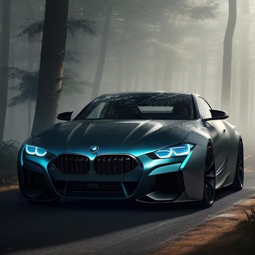 BMW Races Through Mystical Forest: Concept Art