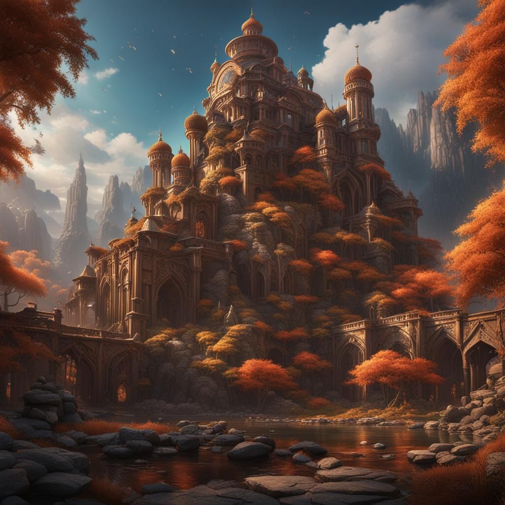 Fantastical Princes in Detailed Matte Painting
