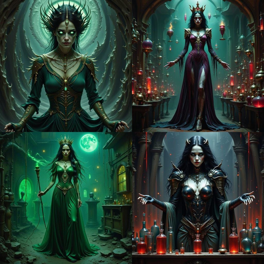 Undead Queen: Zombie, Ghoul, Vampire Hybrid