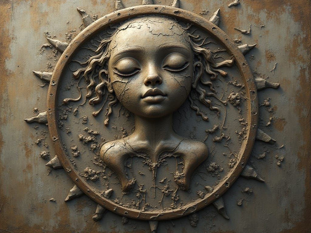 Endless Minutiae Eldritch Embossing a Broken Heart is Blind But Neverending