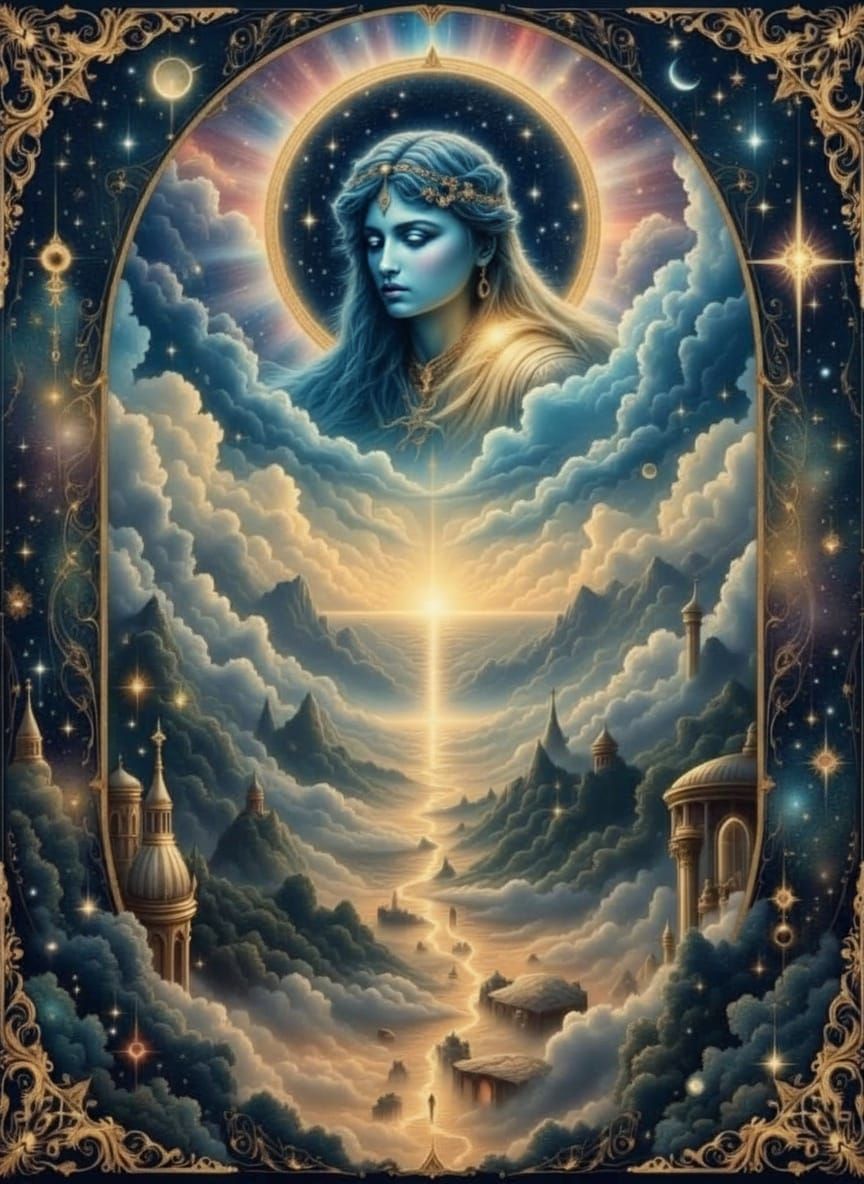 Celestial Royalty in Floating Realms